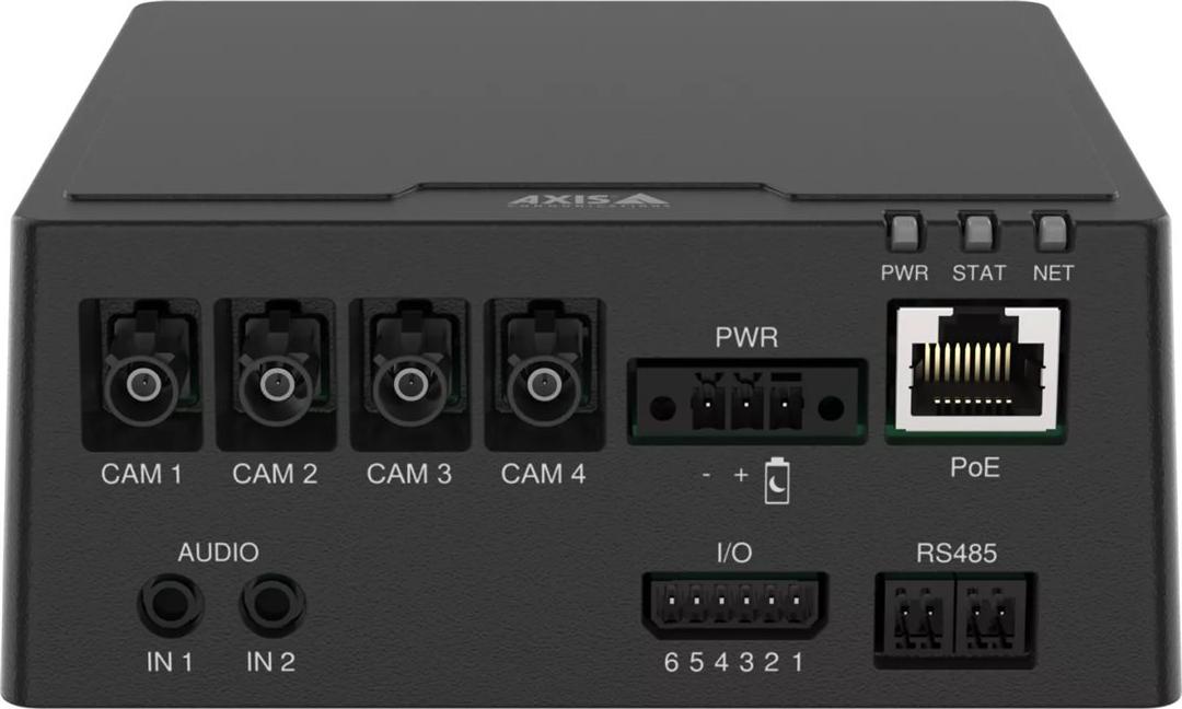 Axis F9114-R Mk Ii Main Unit - Netzwerk Kamera Basiseinheit, 4-Kanal, Audio, Bis Zu 4k Uhd, KI-Basiert (02999-001)