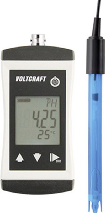 Voltcraft KbM-110 PH-Messgerät Redox (orp), Temperatur, PH-Wert (vC-8603605)