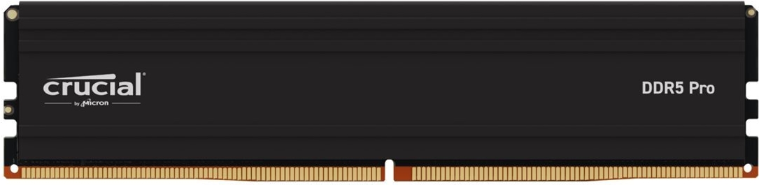 Crucial Pro - Ddr5 - Modul - 64 Gb - Dimm 288-Pin - 2800 Mhz / Pc5-44800 - Cl46 - 1.1 V - Ungepuffert - ON-Die Ecc - Schwarz (cp64g56c46u5)