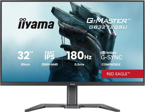 Iiyama G-Master Gb3272qsU-B1 LeD-Monitor 80 Cm (31,5") Wqhd - Hdmi/dp/usB-C - Schwarz (gb3272qsU-B1)
