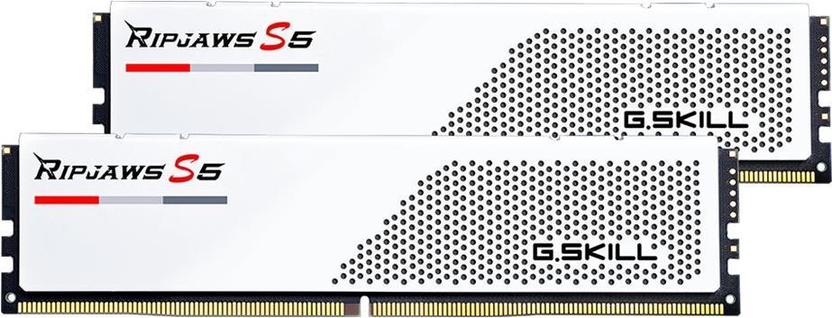 G.skill Ripjaws S5 White 64gb Ddr5 6000-30, F5-6000j3040g32gx2-Rs5w (f5-6000j3040g32gx2-Rs5w)