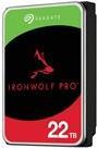 Seagate Ironwolf Pro St22000nt001 - Festplatte - 22tb - Intern - 3.5" (8,9 Cm) - Sata 6gb/s - 7200 U/min - Puffer: 512mb - Mit 3 Jahre Seagate Rescue