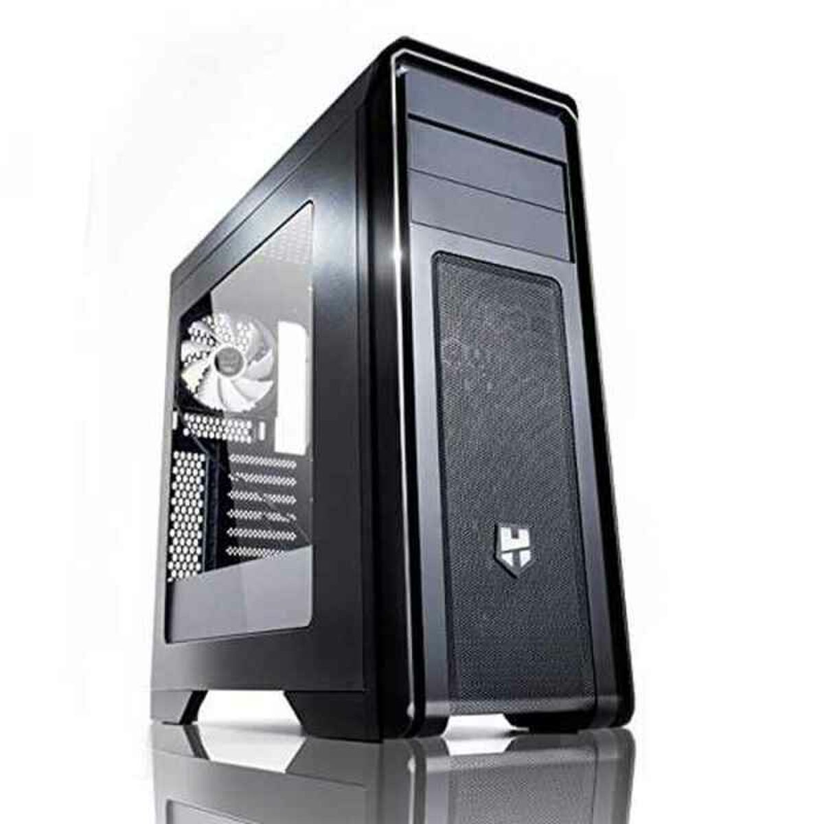 Case Computer Desktop Atx NoX-Xtreme Hummer Zx Nero
