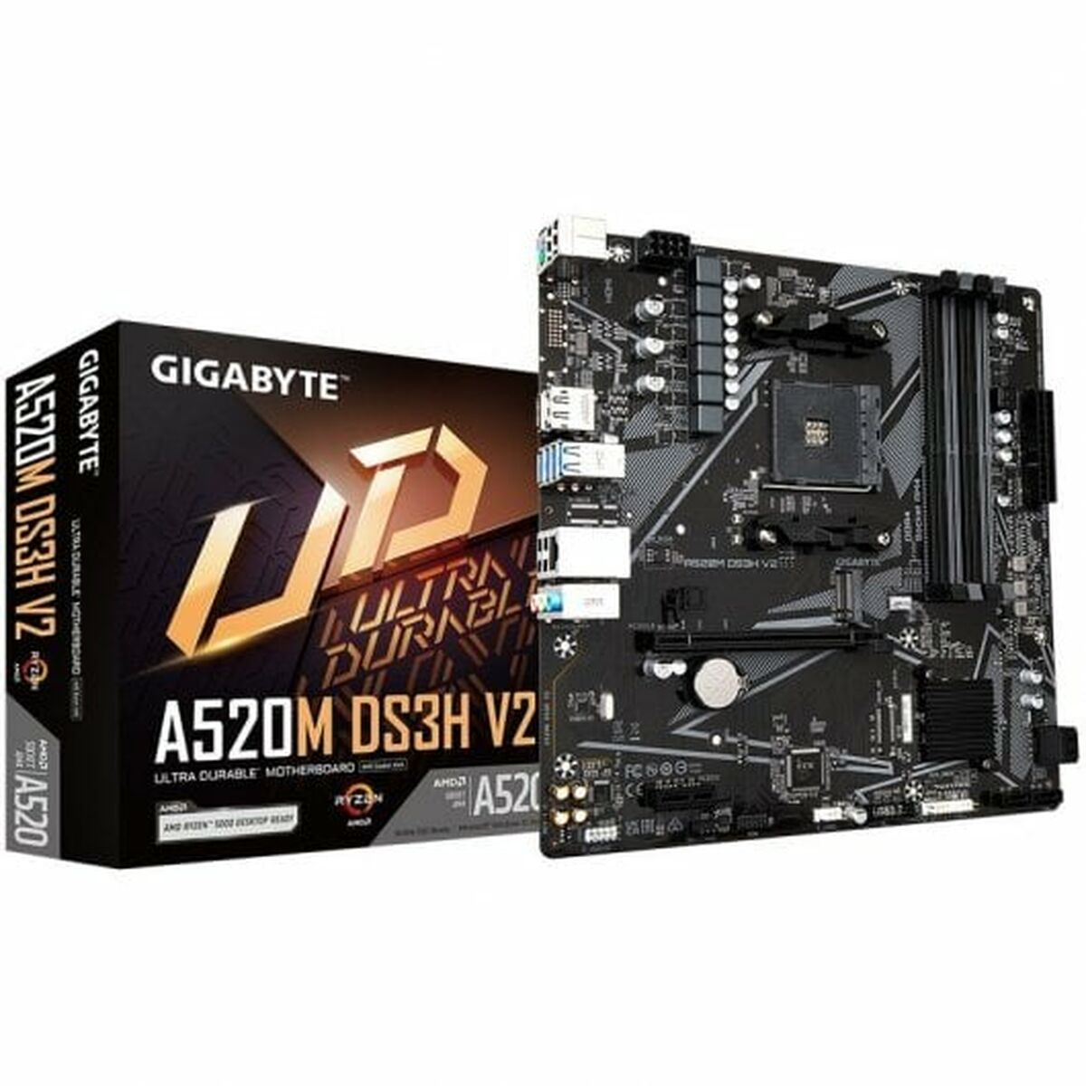 Scheda Madre Gigabyte A520m Ds3h V2 Amd Am4
