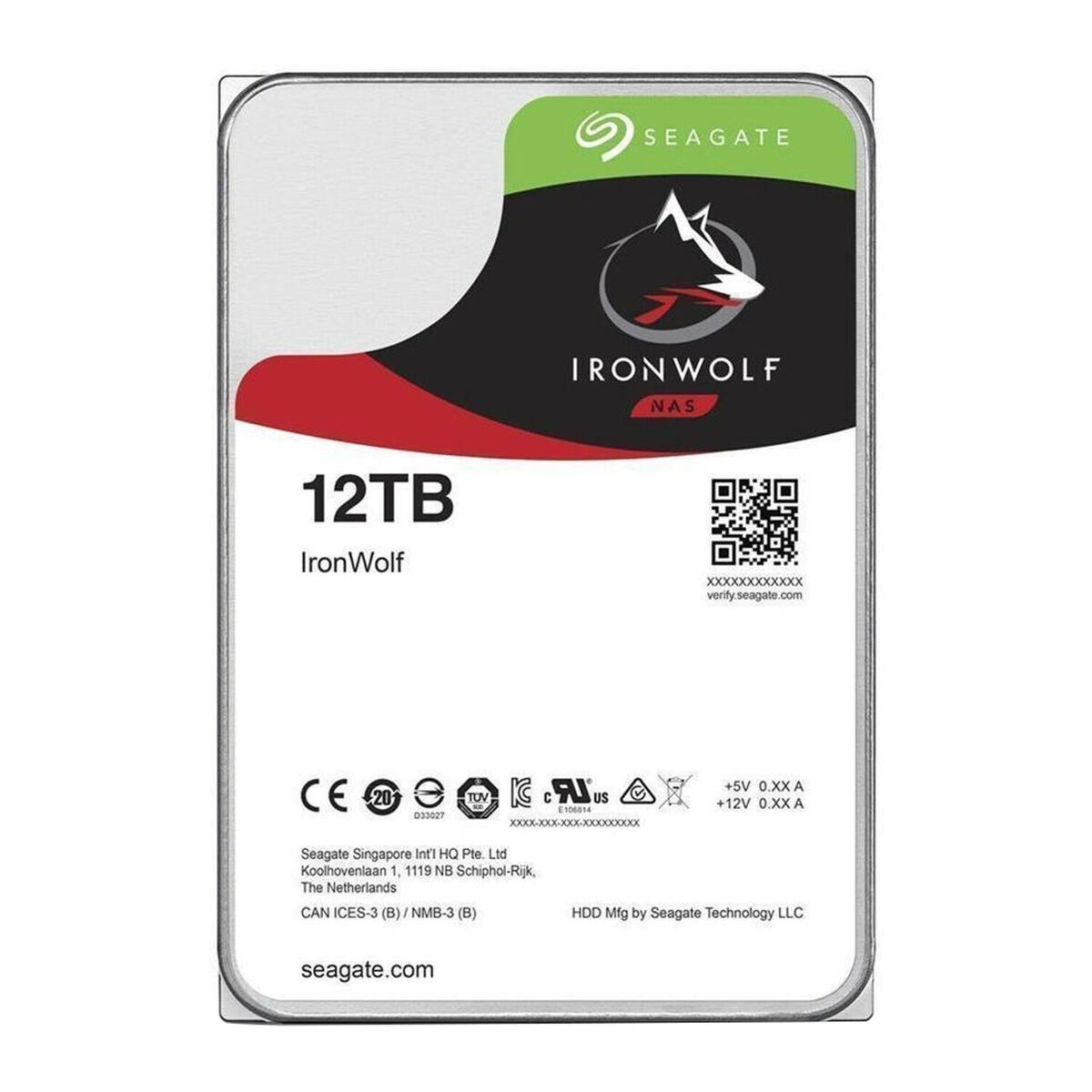 Hard Disk Seagate Ironwolf 3,5" 12 tb
