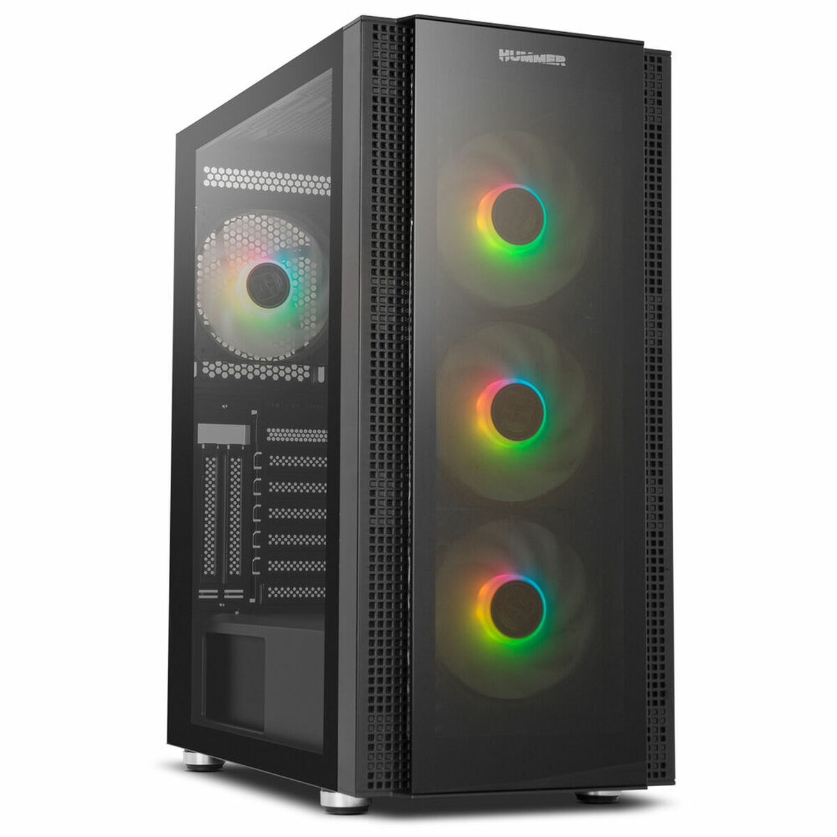 Case Computer Desktop Atx NoX-Xtreme 1 Nero E-Atx