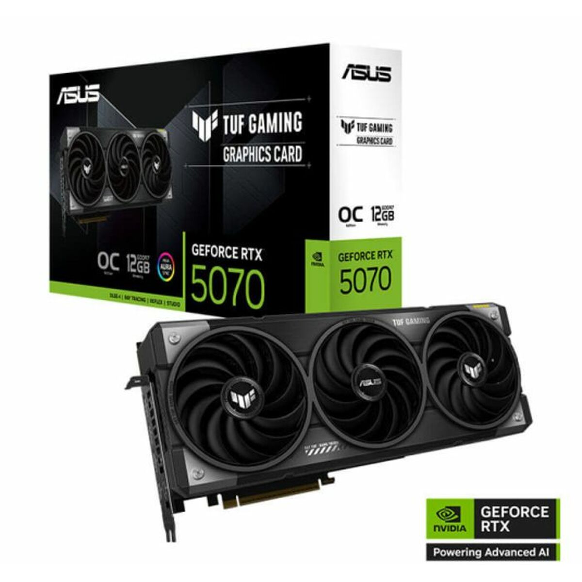 Scheda Grafica Asus Nvidia Geforce Rtx 5070 12 Gb Gddr6 Gddr6x