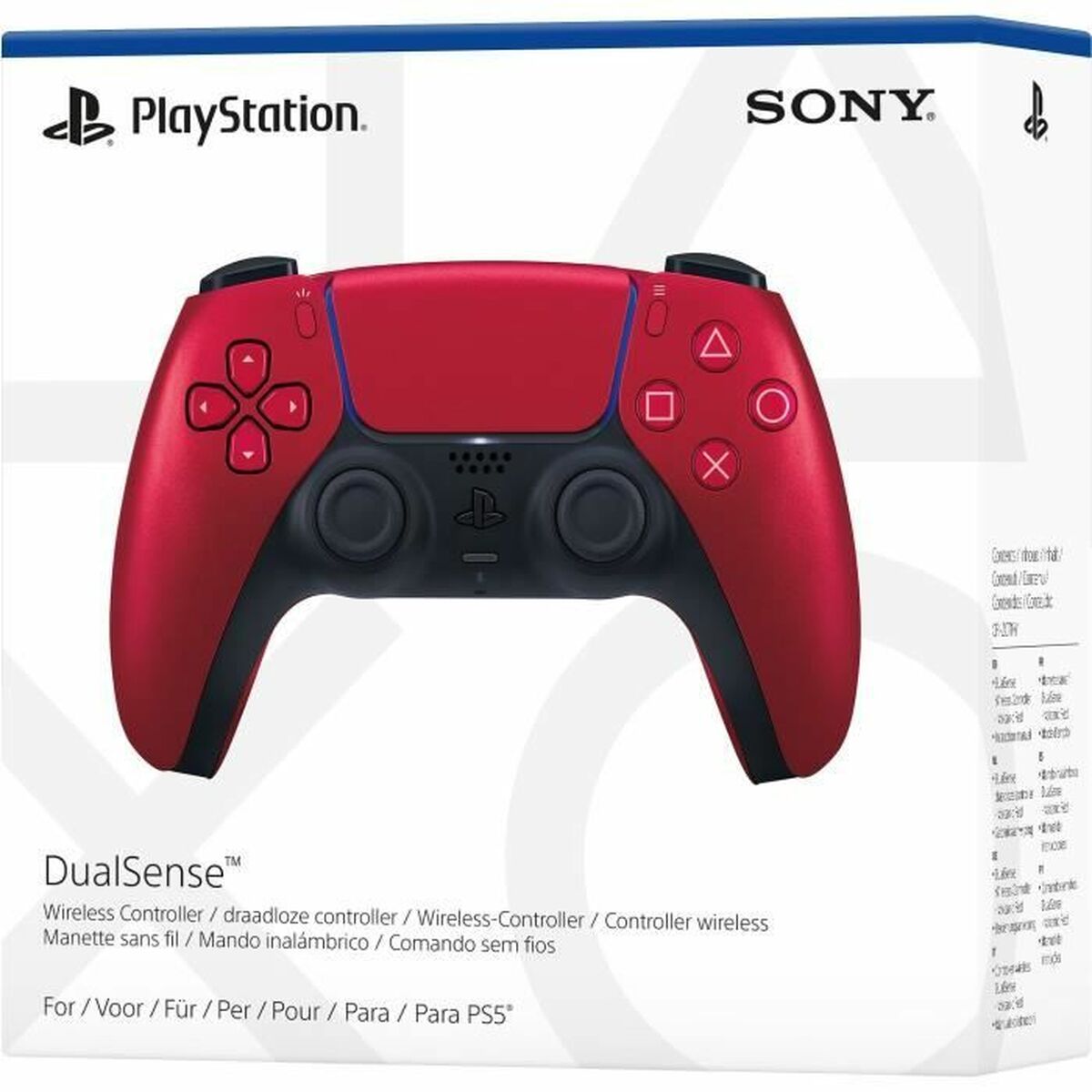 Controller Per Ps5 Dualsense Sony Deep Earth - Volcanic Red Rosso - Image 4