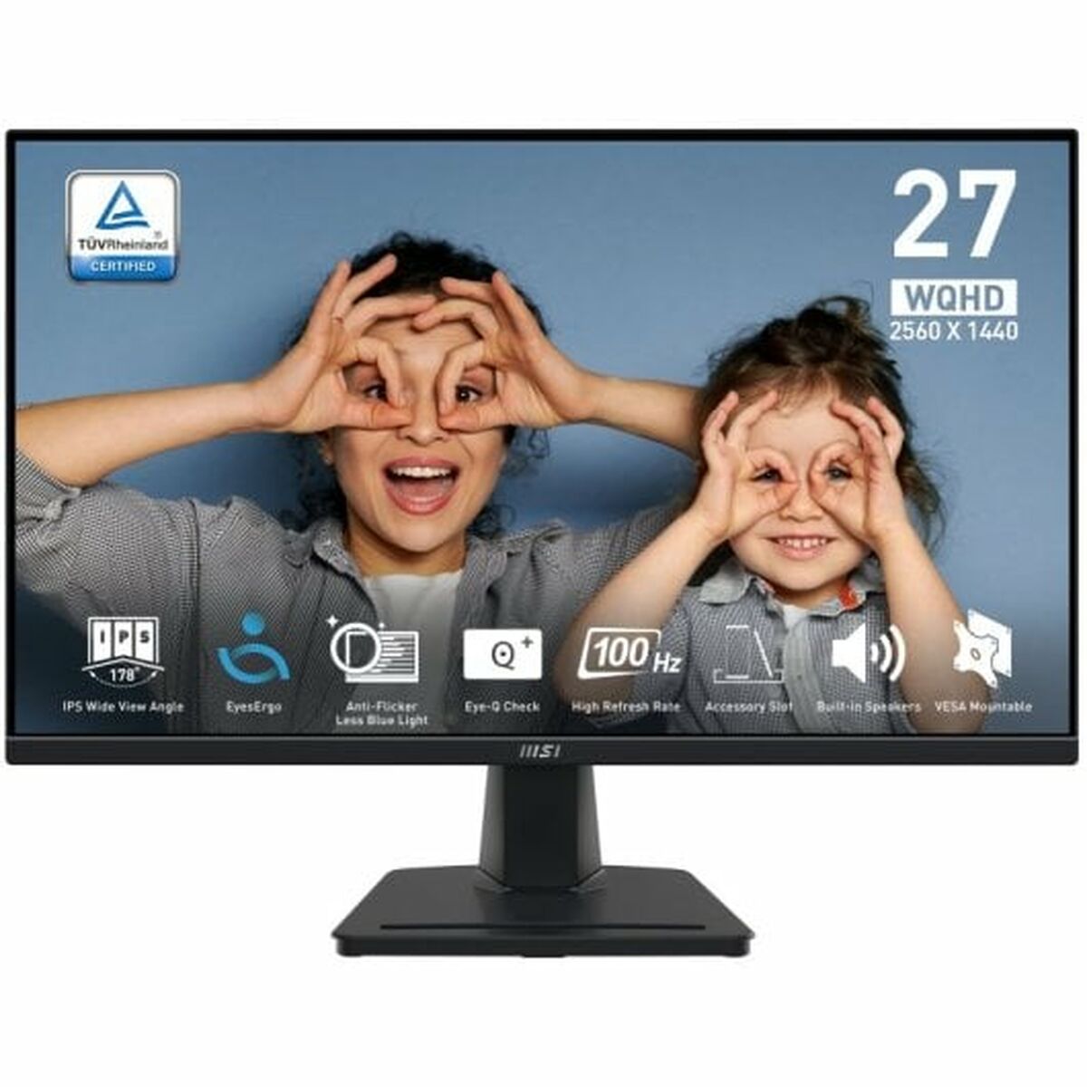Monitor Gaming Msi Pro Mp275q Wide Quad Hd 27" 100 hz