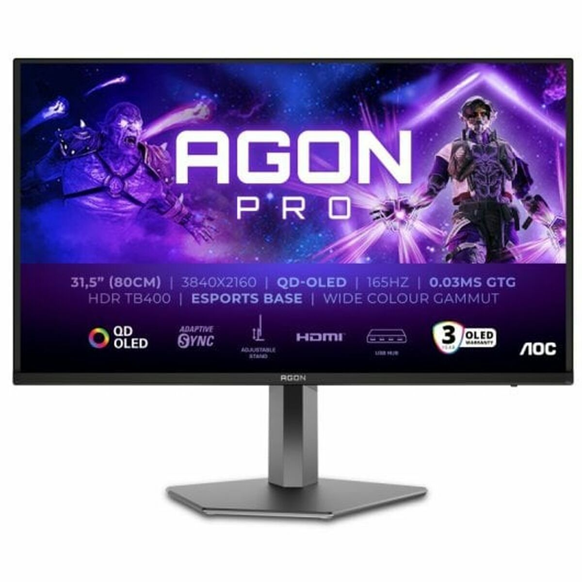 Monitor Aoc Ag326ud 4k Ultra Hd 32"