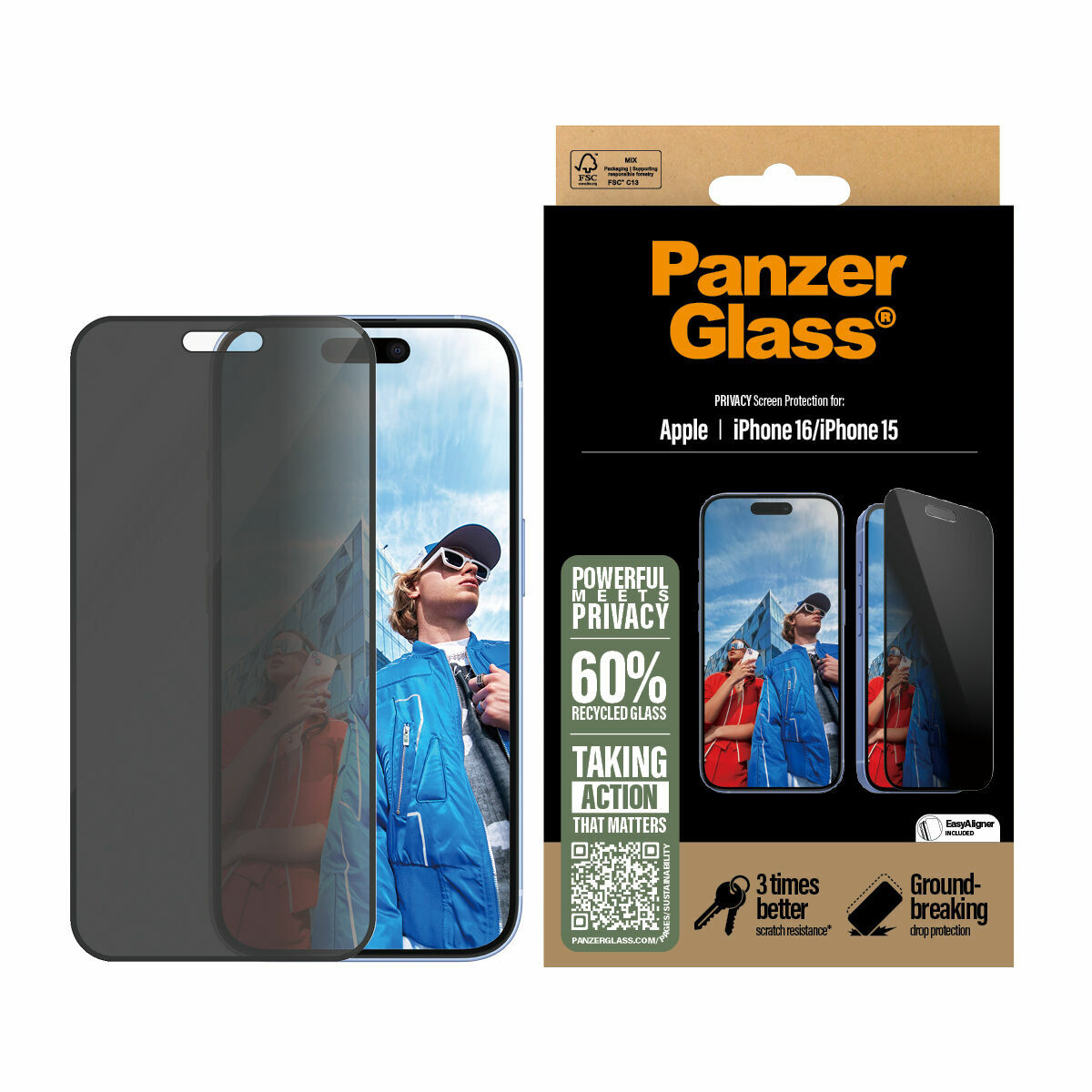 Proteggi Schermo Panzer Glass P2861 Apple