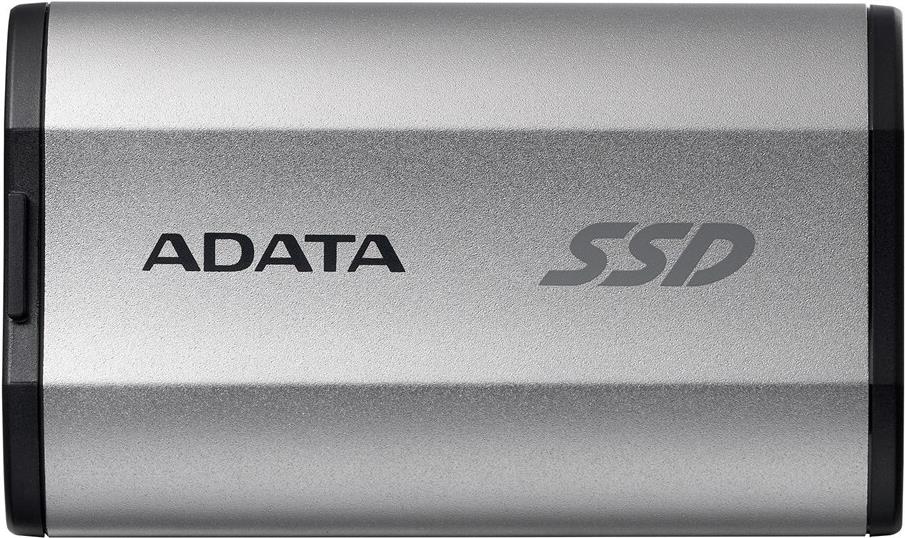 Adata Sd810 - Ssd - 2tb - Extern (tragbar) - Usb 3,2 Gen 2 (usB-C Steckverbinder) - Silbergrau (sd810-2000G-Csg)
