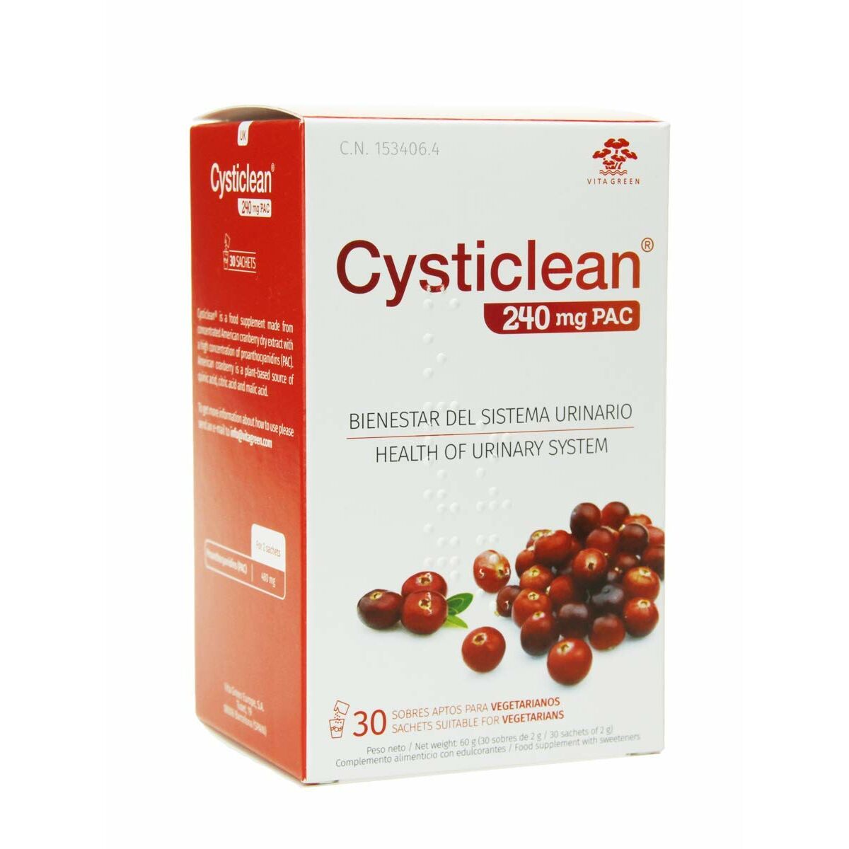 Integratore Digestivo Cysticlean Classic 30 Unità