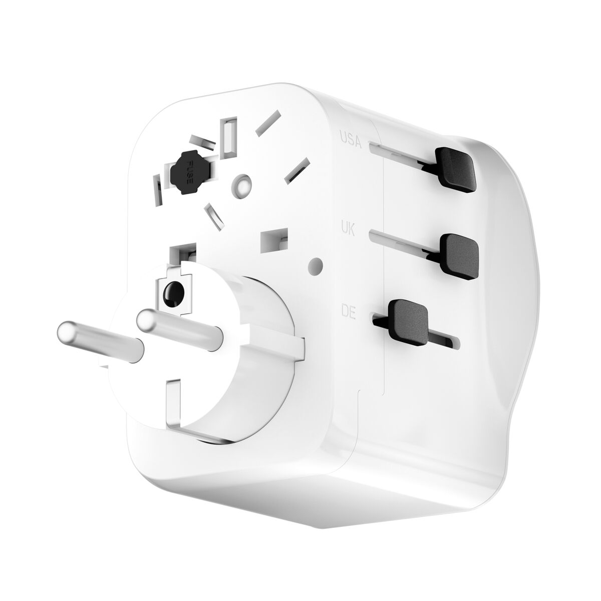 Adattore Con Prese Muvit For Change Plastica 45 W