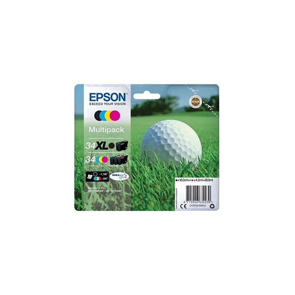 Epson 34xl - 4eR-Pack - Xl - Schwarz, Gelb, Cyan, Magenta