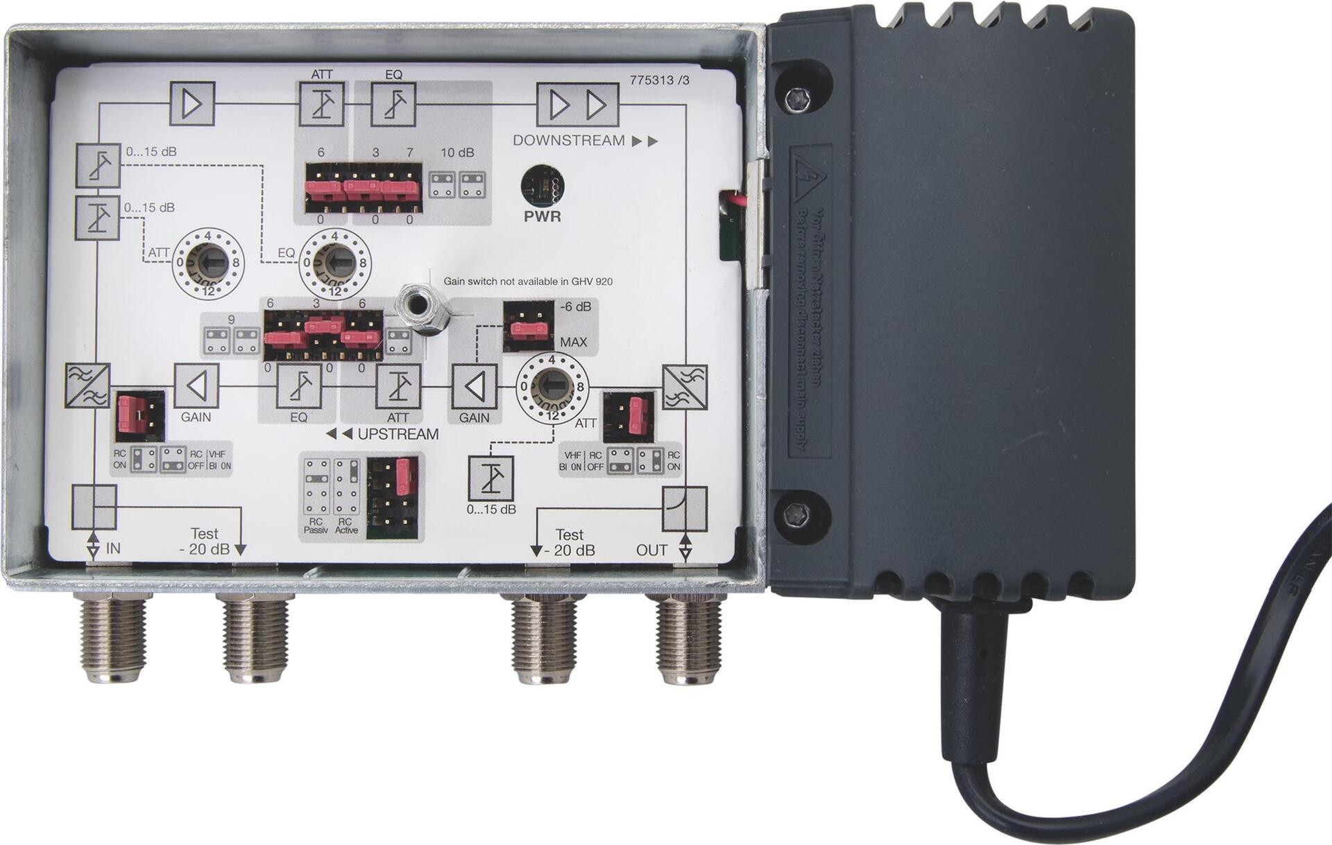 Triax Ghv 935 TV-Signalverstärker 47 - 1006 Mhz (323162)