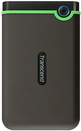 Transcend Storejet 25m3 - Festplatte - 2 Tb - Extern (tragbar) - 2.5" (6.4 Cm) - Usb 3.1 Gen 1 - 256-BiT-Aes - Iron Gray