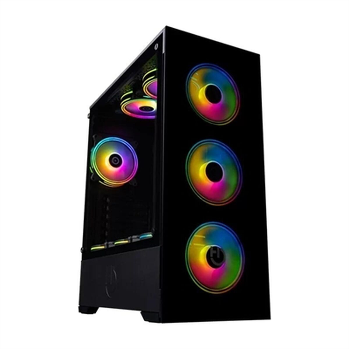 Case Computer Desktop Atx Hiditec Cha010038 Nero