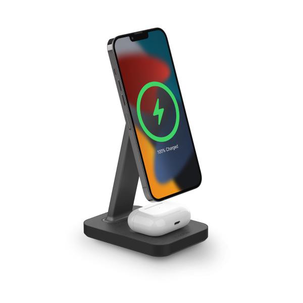 Mophie 401309751 Caricabatterie Per Dispositivi Mobili Auricolare, Smartphone Nero Ac Carica Wireless Ricarica Rapida Interno (mophie 401309751 Oplad