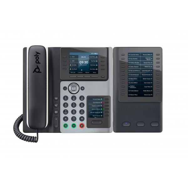 Hp Poly Edge E400 - Telefono Voip Con Id Chiamante/funzione Di Avviso Di Chiamata