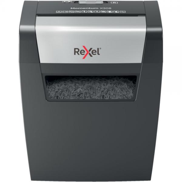 Rexel Momentum X308 Distruggi Documenti Taglio A Particelle Nero, Grigio (rexel Momentum X308 - Finsk?remaskine)