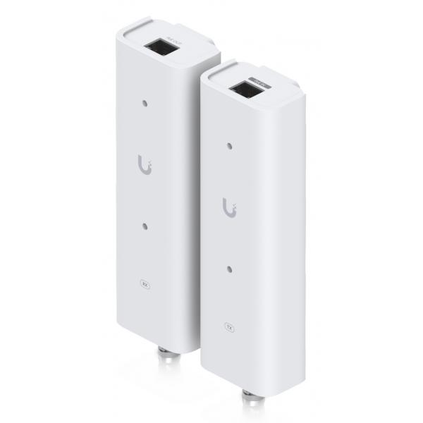 Ubiquiti UacC-RetrofiT-PoE-2wire Ricevitore E Trasmettitore Di Rete Bianco 10, 100 Mbit/s (a Pair Of Extenders That - Extends Poe Over TwisteD-Pair -
