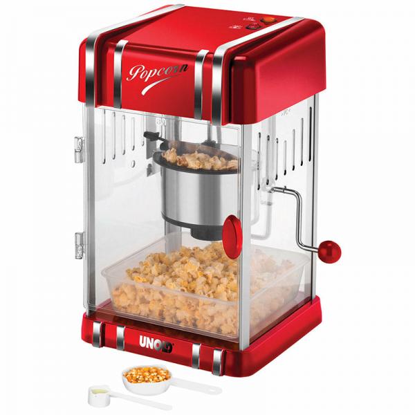 Unold 48535 Retro - Popcornmaker - 300 W - Rot