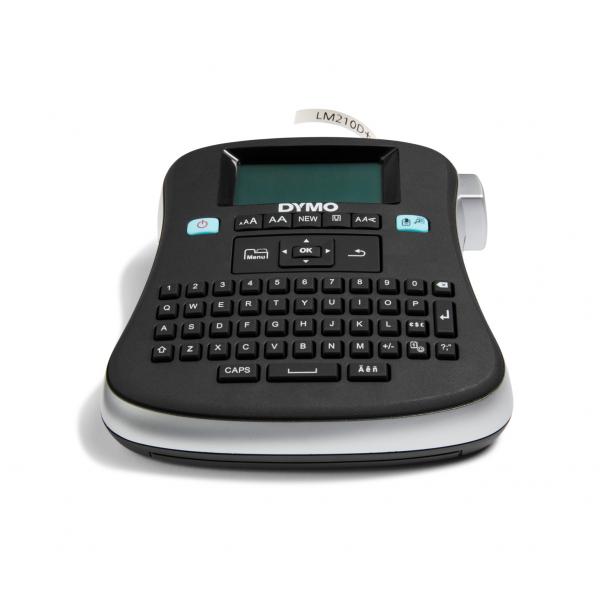 Dymo Labelmanager ® ™ 210d+ - Qwy (labelmanager 210d Qwerty - Black / Silver - Warranty: 12m)