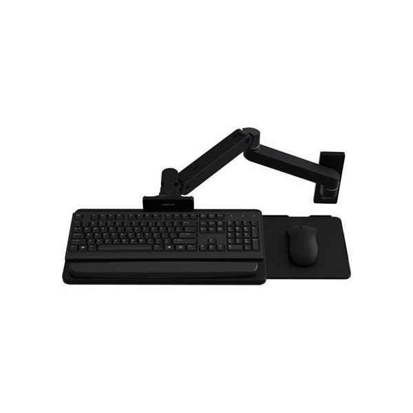 Ergotron Braccio Per Tastiera A Parete Lx Pro [nero] (lx Pro Arm Keyboard Tray Wall - Mount Wcb)