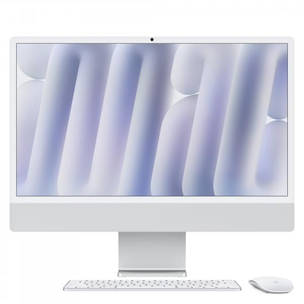 Apple Imac Apple M M4 59,7 Cm [23.5] 4480 X 2520 Pixel Pc AlL-IN-One 24 Gb 512 Gb Ssd Macos Sequoia WI-Fi 6e [802.11ax] Argento (imac 24 M4 10/10/16