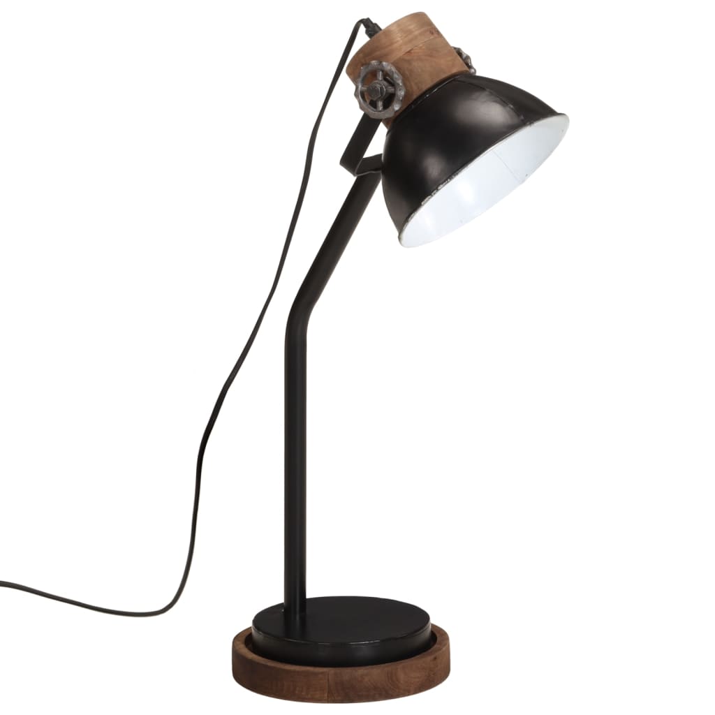 Lampada Da Scrivania 25 W Nera 18x18x60 Cm E27