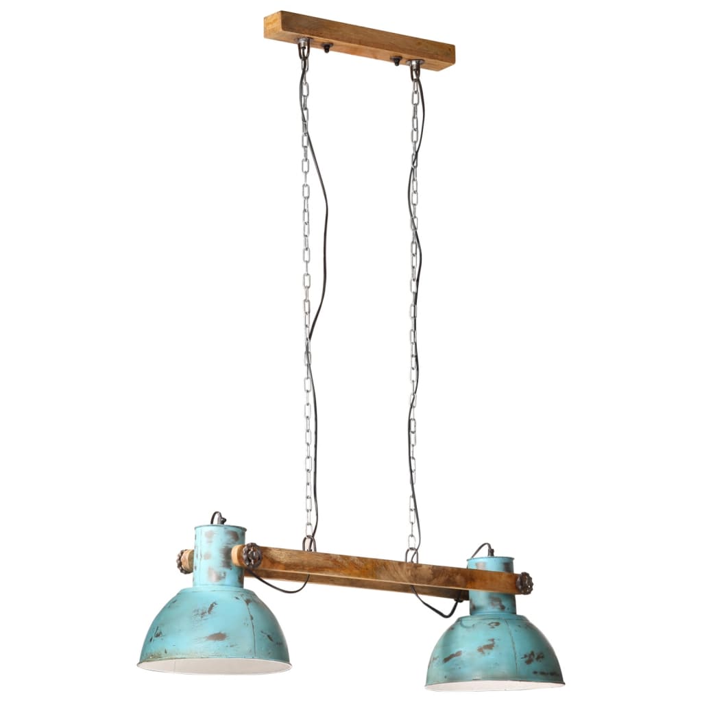 Lampada Pensile 25 W Blu Anticato 85x28x109 Cm E27
