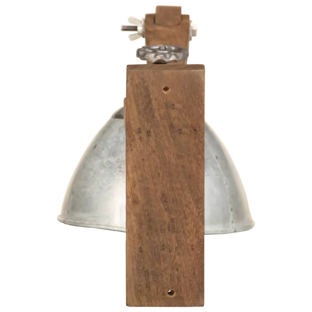 Lampada A Parete 25 W Argento Vintage E27 - Image 4