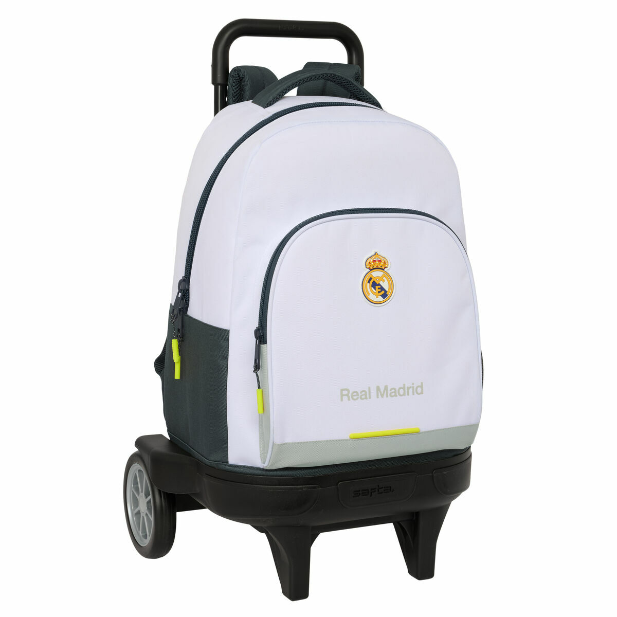 Zaino Scuola Real Madrid C.f. Bianco 33 X 45 X 22 cm