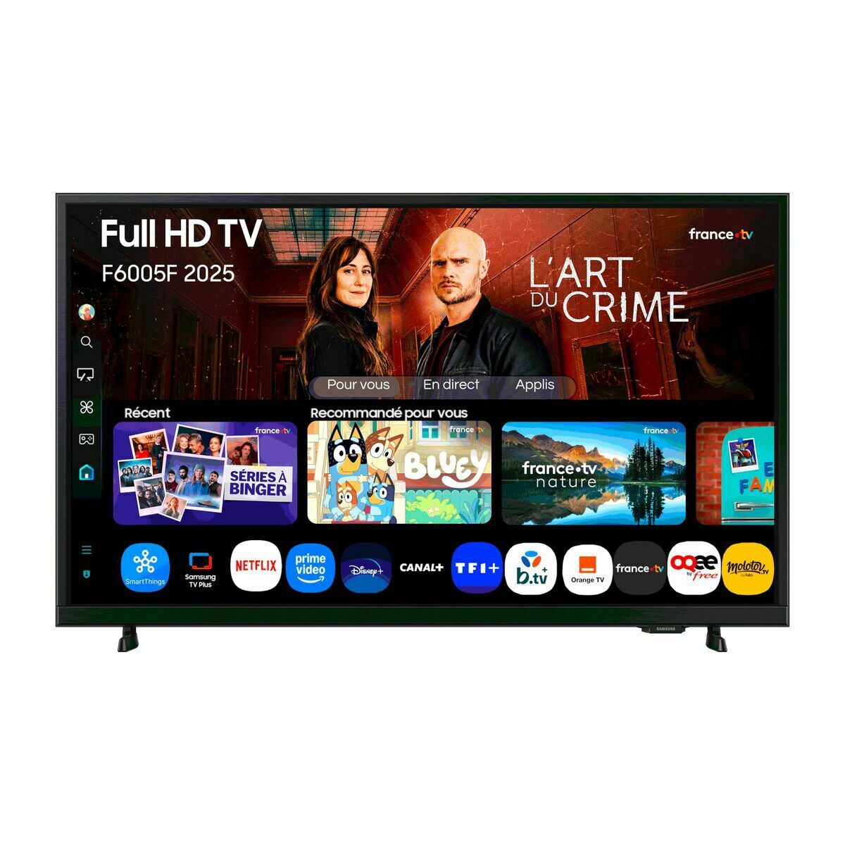 Smart Tv Samsung Tu32f6005fxk 32 32" Full Hd 4k Ultra Hd Led Hdr Hdr10+
