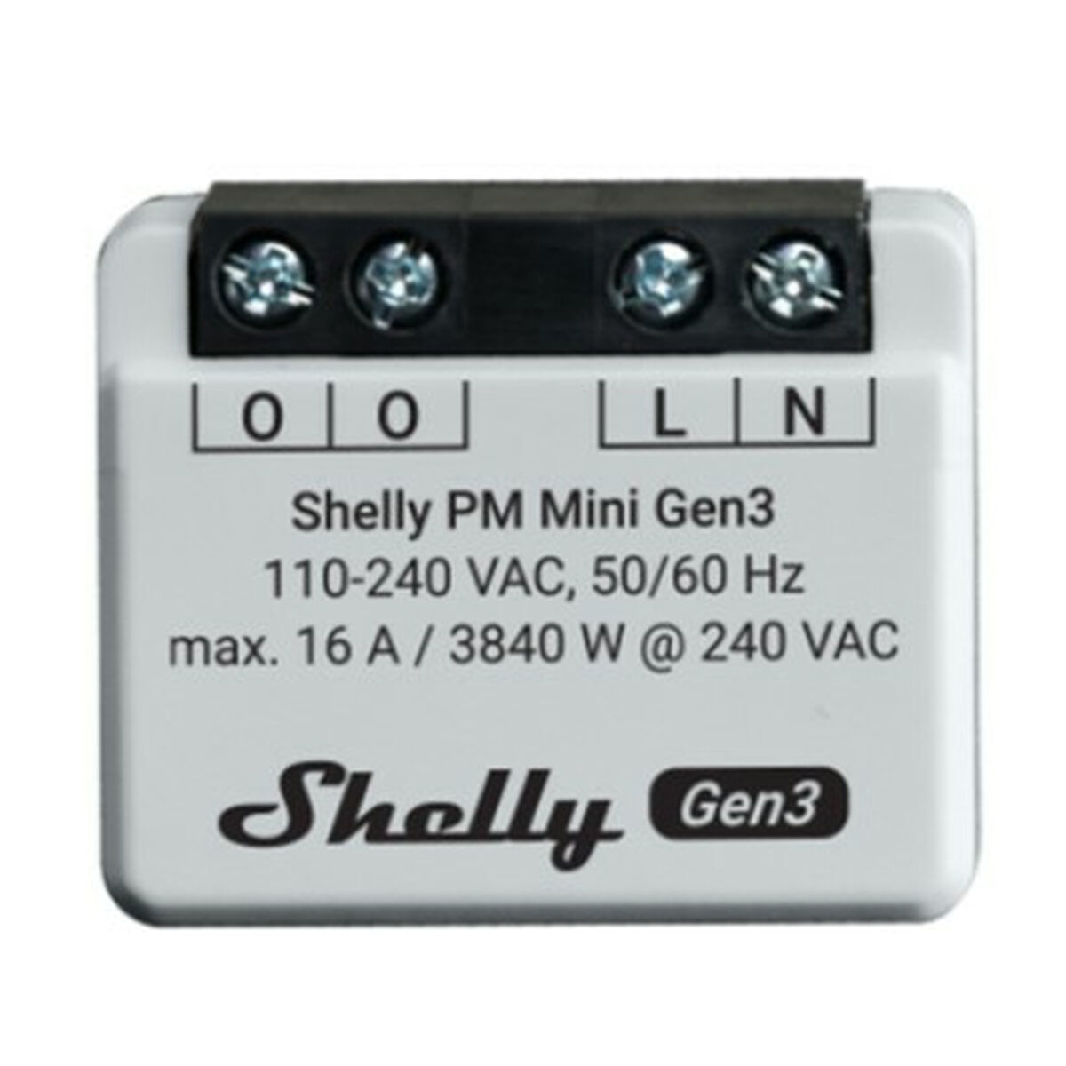 Presa Intelligente Shelly Mini 1pm Gen3 Bluetooth WI-Fi Bluetooth 4.2