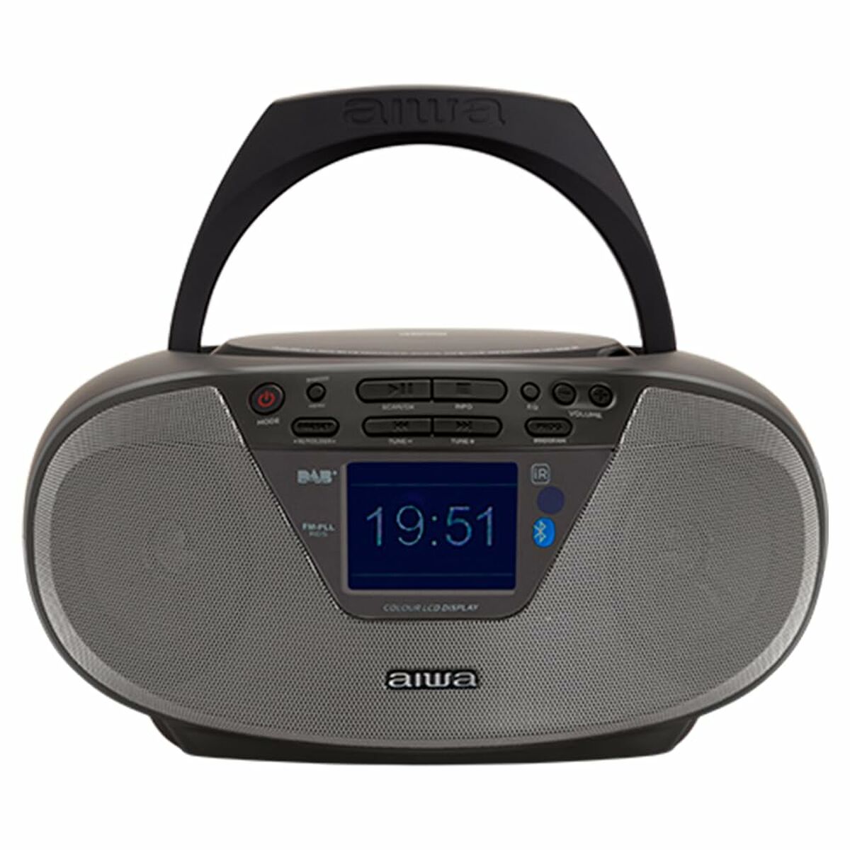 Radio Cd Mp3 Aiwa Bbtu500dab/bk Nero fm