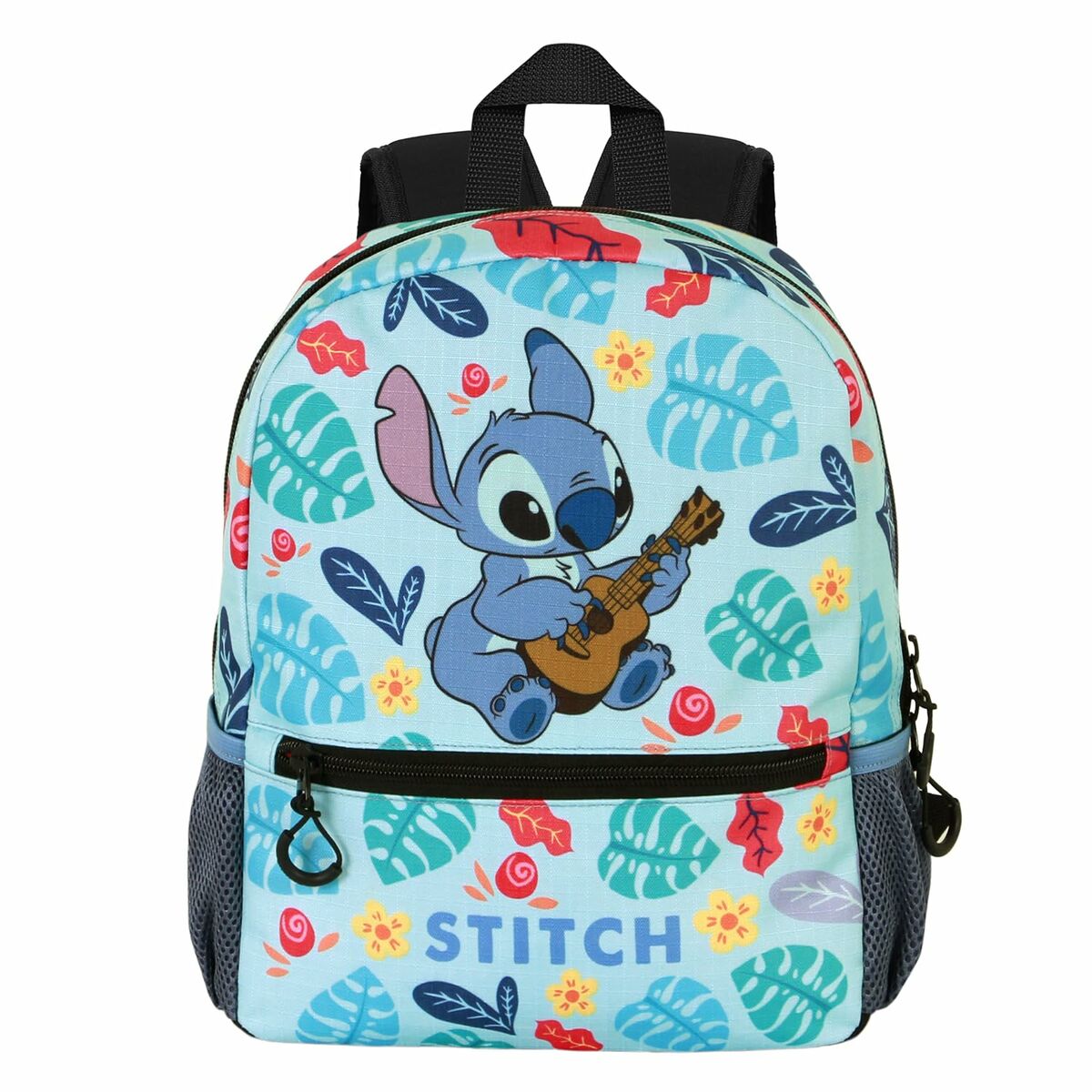 Zaino Scuola Lilo & Stitch Guitar 26 X 12 X 33 Cm Multicolore