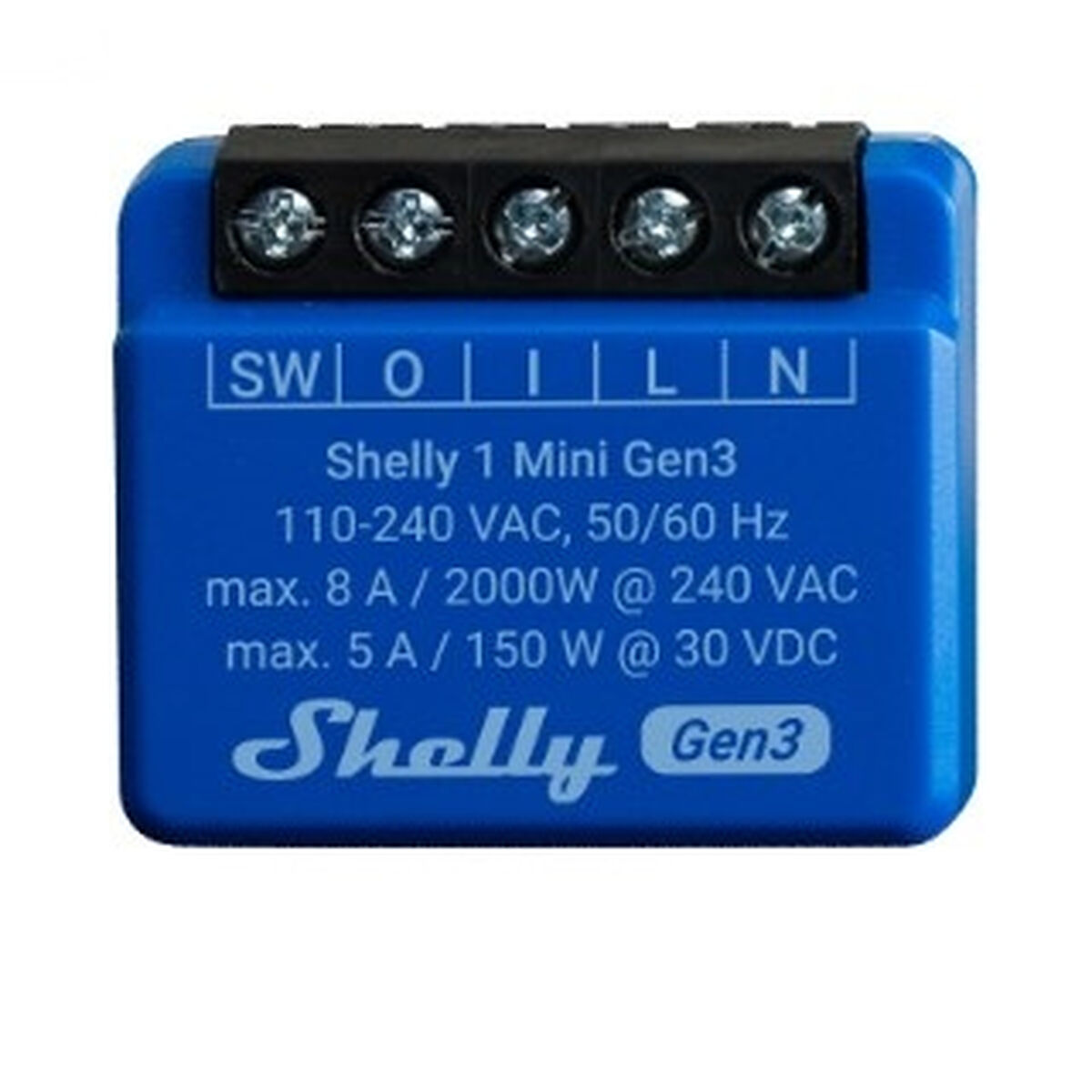 Presa Intelligente Shelly Mini 1 Gen3 Rele Wifi Bt Bluetooth WI-Fi Bluetooth 4.2 - Image 6