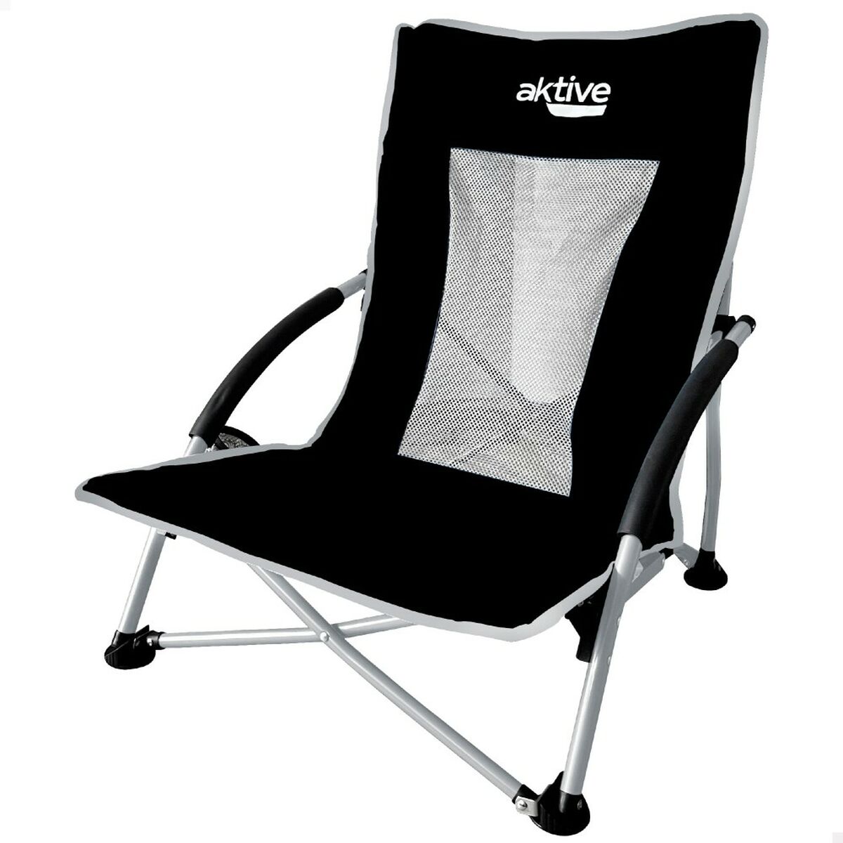 Sedia Pieghevole Aktive Nero 50 X 67 X 51 cm