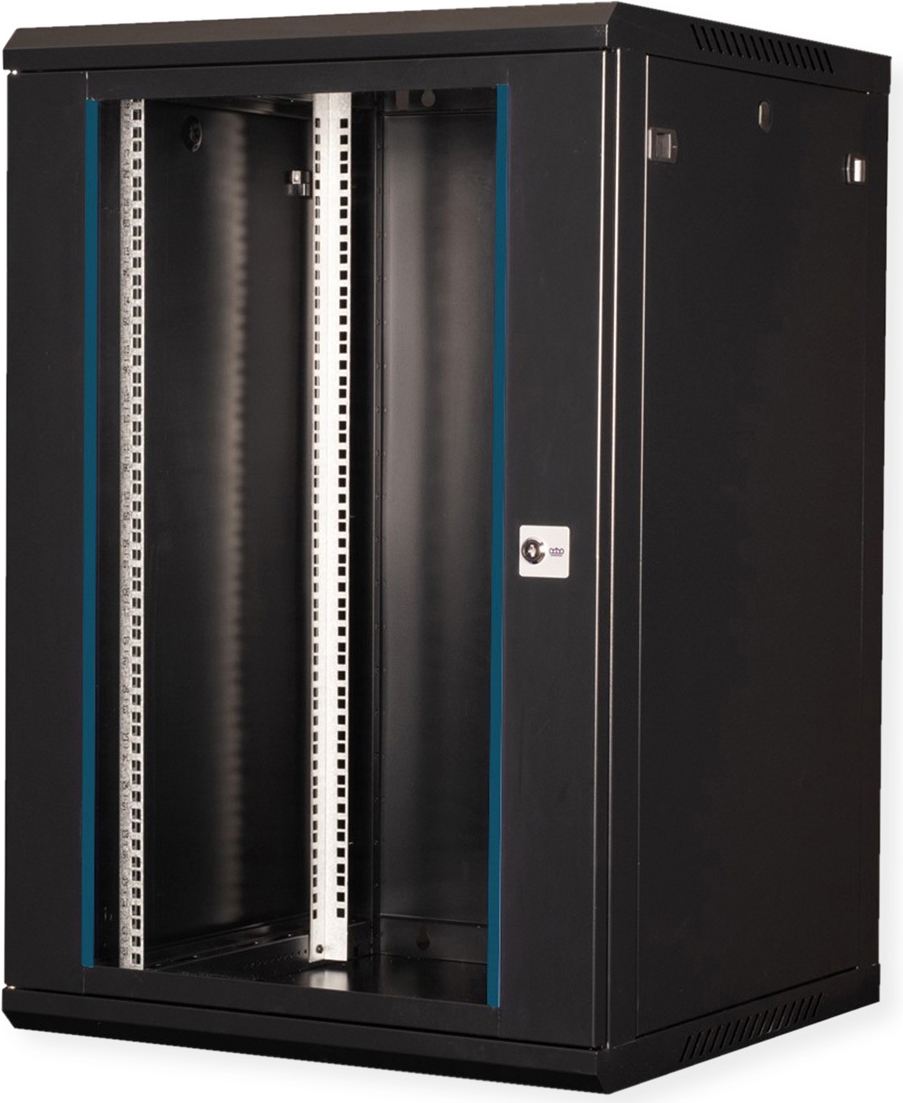 Value 19-Zoll Wandgehäuse 600x600mm Schwarz Bausatz - Wandgehäuse (26.99.0832)