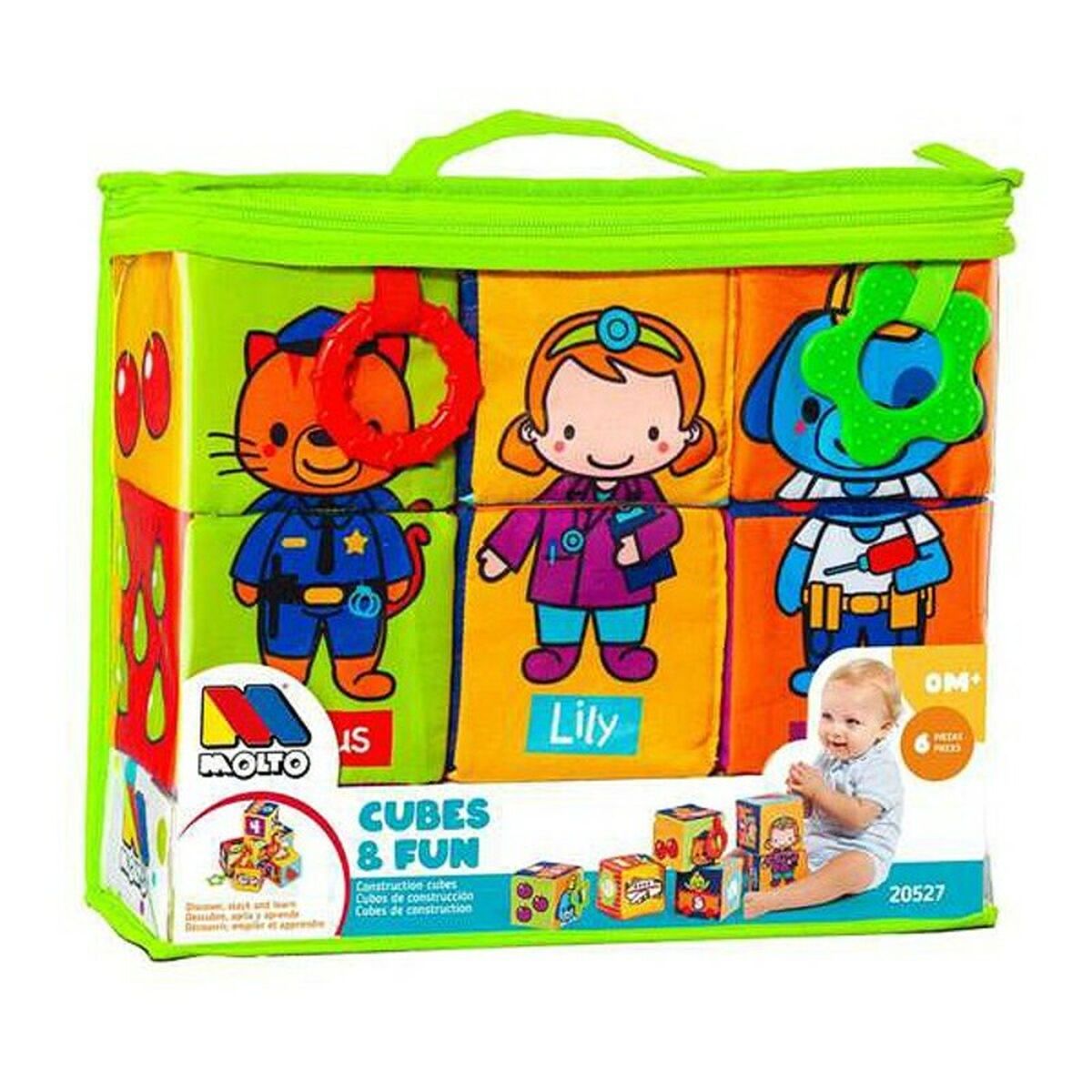 Blocchi Morbidi Di Apprendimento Moltó (6 Pcs)