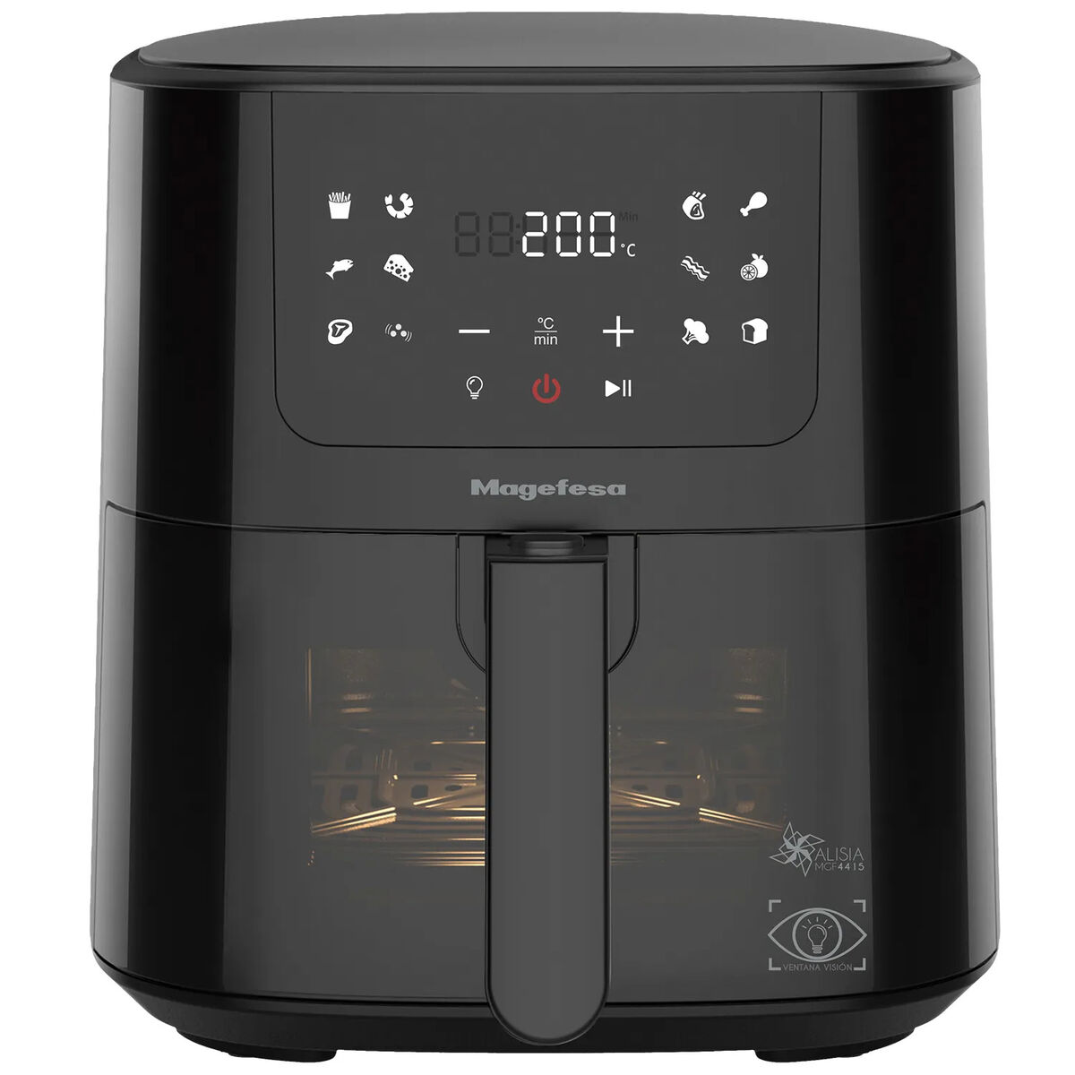Friggitrice Ad Aria Magefesa Nero 1500 W 5 L