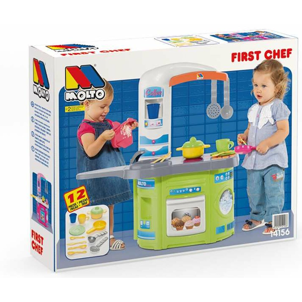 Cucina Giocattolo Moltó 14156 68 Cm (68 Cm)