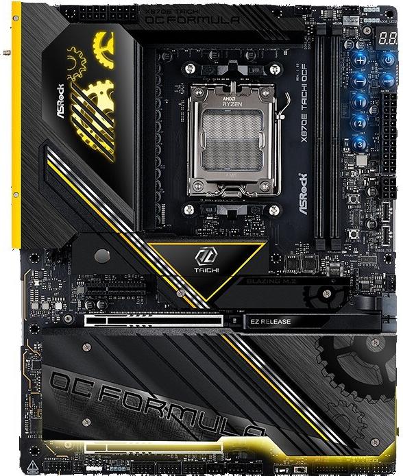 Asrock X870e Taichi Ocf Am5 Atx Hdmi/usB-C Ddr5 - Amd Sockel Am5 (ryzen Zen4) - Atx (90-Mxbtg0-A0uayz)