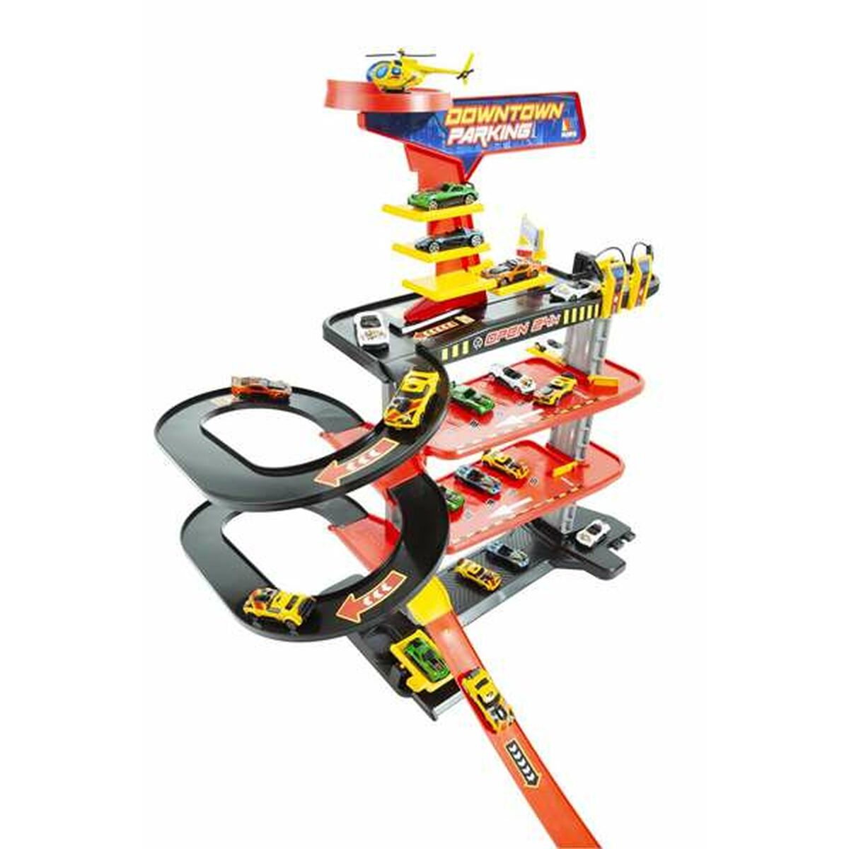 Parcheggio Con Veicoli Moltó