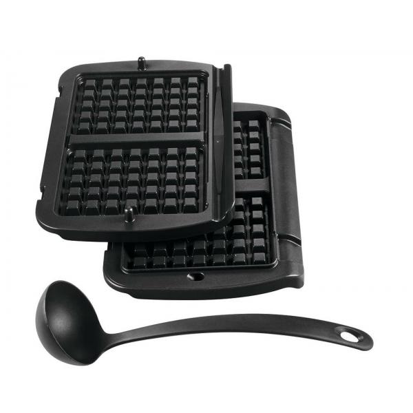 Tefal Xa7248 Alluminio Piastra Per Waffle (tefal Xa724810 Waffle Plates, Black)