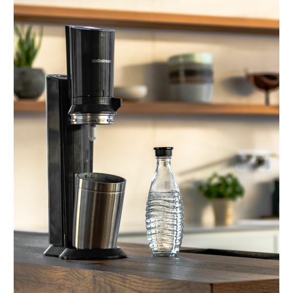 Sodastream Crystal 3.0 Metallo, Acciaio Inox Nero (sodastream Soda Maker Crystal 3 0 Qc b) - Image 4