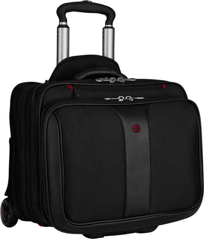 Wenger Trolley Patriot 2-Teiliges Business Set - Mit Herausnehmbarer Notebooktasche Bis 39,6cm (15.6") Schwarz, Für Die Meisten 39,6 Cm (15.6") Noteb