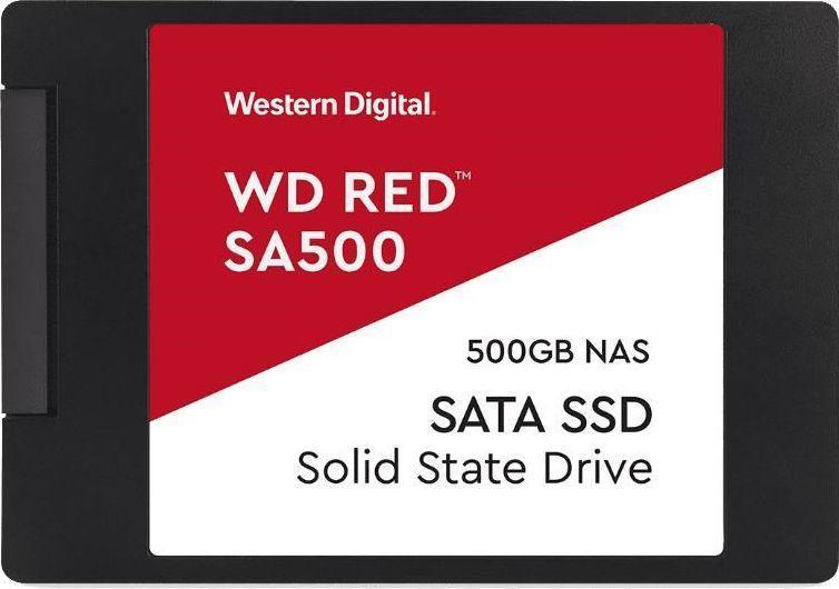 Wd Red Sa500 Wds500g1r0a - Ssd - 500gb - Intern - 2.5" (6,4 Cm) - Sata 6gb/s (wds500g1r0a)